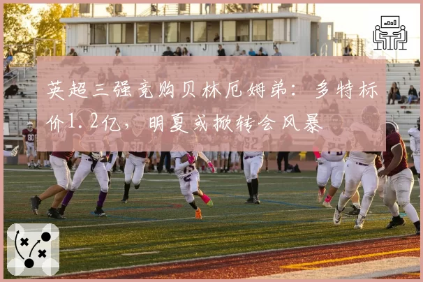 英超三强竞购贝林厄姆弟：多特标价1.2亿，明夏或掀转会风暴